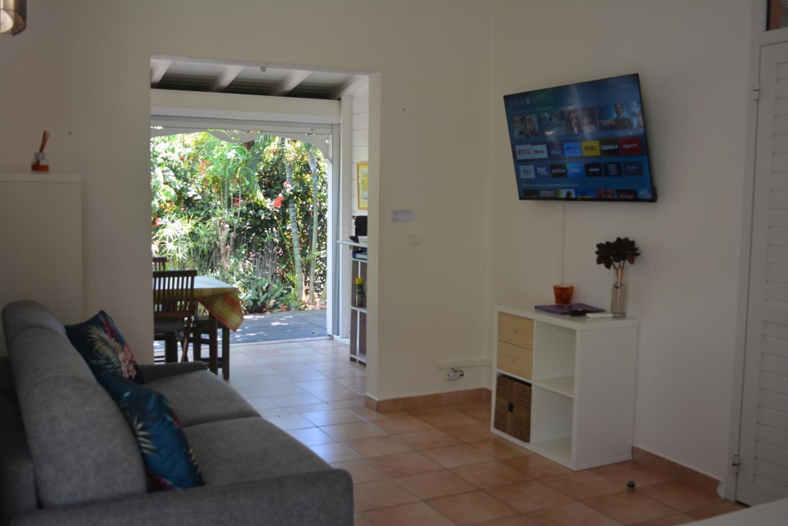 Bungalow La Papaye Bleue Residence Acces Piscine & Plage Saint-Francois  Luaran gambar