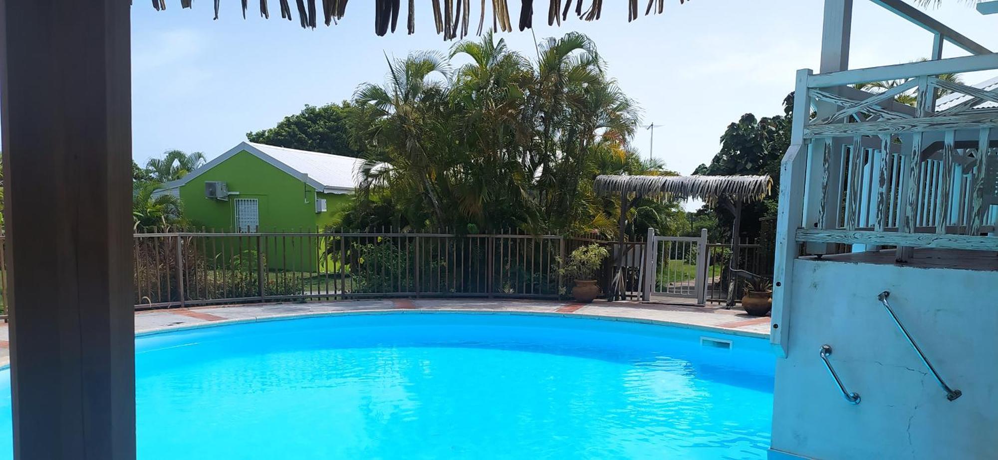 Bungalow La Papaye Bleue Residence Acces Piscine & Plage Saint-Francois  Luaran gambar