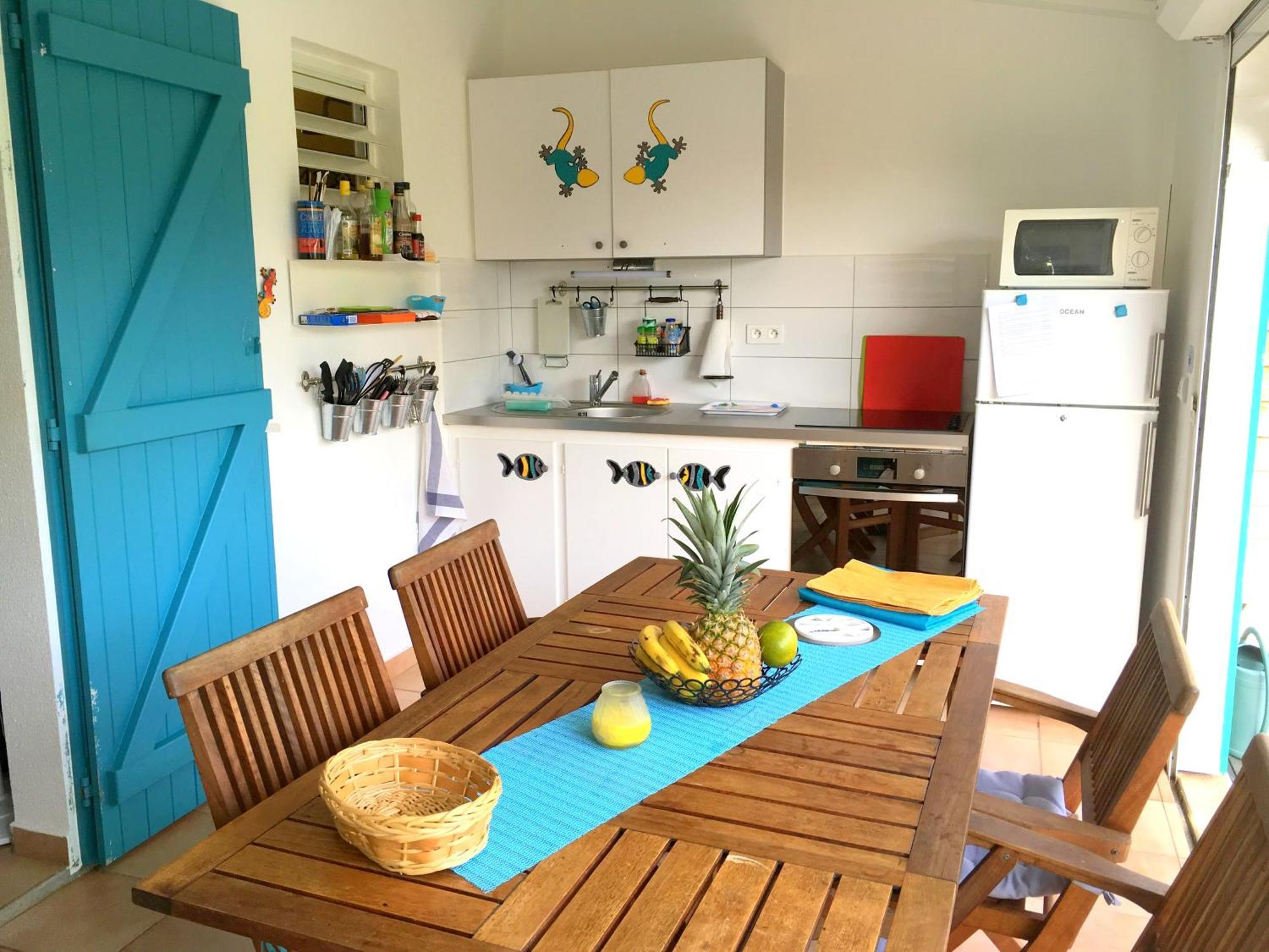 Bungalow La Papaye Bleue Residence Acces Piscine & Plage Saint-Francois  Luaran gambar