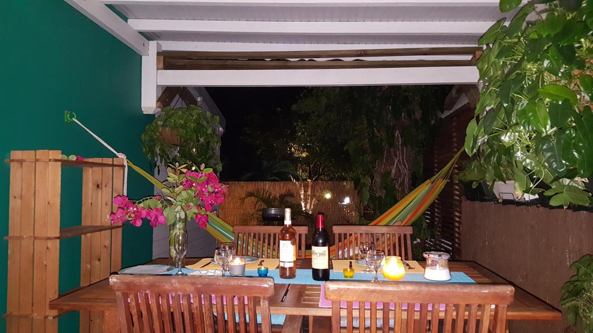 Bungalow La Papaye Bleue Residence Acces Piscine & Plage Saint-Francois  Luaran gambar